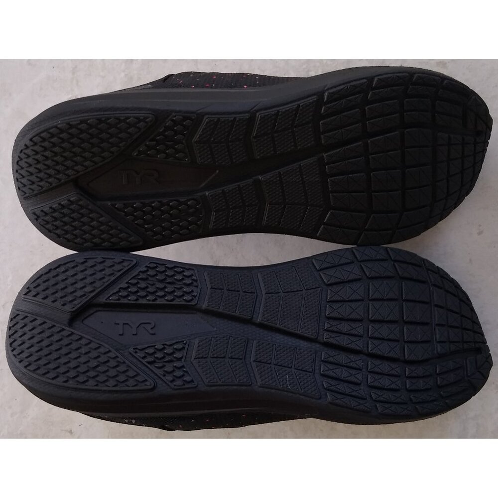 TYR Techknit RNR-1 Trainer Sneakers Black Size 12 Mens 13.5 Womens Workout Shoes - Picture 8 of 12